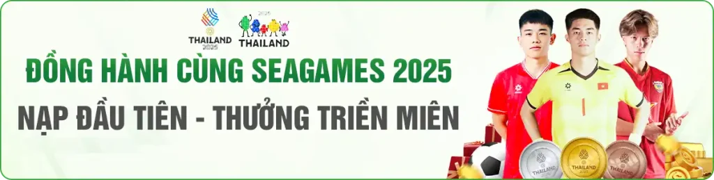 OK9 Đồng Hành SEA Games 2025 – Nạp Đầu Tiên, Nhận Thưởng Triền Miên Không Giới Hạn 2 ĐỒNG HÀNH CÙNG SEA GAMES 2025 NẠP ĐẦU TIÊN - THƯỞNG TRIỀN MIÊN